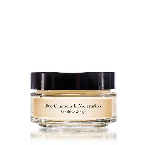 evanhealy Blue Chamomile Moisturizer | Calming Facial Cream with Carrot Seed & Argan Oil | Creamy Moisturizer For Sensitive & Reactive Skin