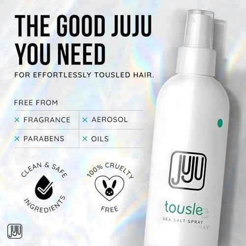Tousle Sea Salt Spray Men & Women 8 Fl Oz Founded in California (New Clean Formula) - Natural Sea Salt Spray Hair, Hair Texturizer for Women, Fragrance-Free Texture Sprays, Surfer Texturizer for Men