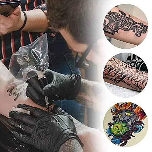 5Pcs Blank Tattoo Skin Practice - Narkysus 7.5"x5.5" Double Sides Tattoo Fake Skin Microblading Skin Practice Tattoo Skin Pads for Beginners Tattoo Artists