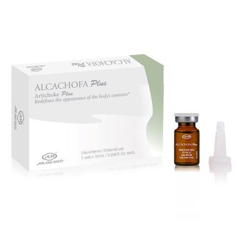 AM ARMESSO | Artichoke Plus – Body Contouring & Drainage Booster Serum | With Artichoke Extract 2% & Caffeine | For Professional Cosmetic Use Only | 5x10mL Vials