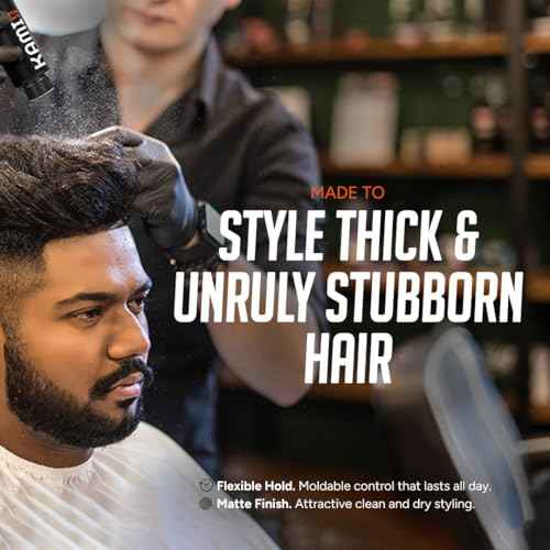 Kami Hair Texture Powder for Men - Strong Hold & Volume Powder - Texturizing Hair Product for Men¡¯s Styling, Matte Finish, All-Day Hold for Thick Hair