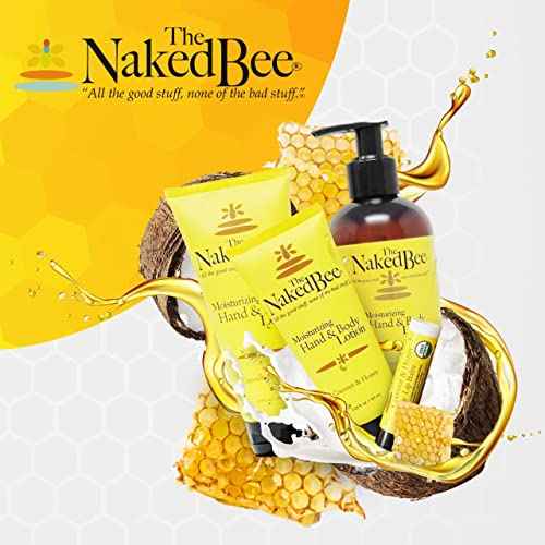 The Naked Bee Orange Blossom Honey Restoration Foot Balm, (2 oz) - 2 Pack