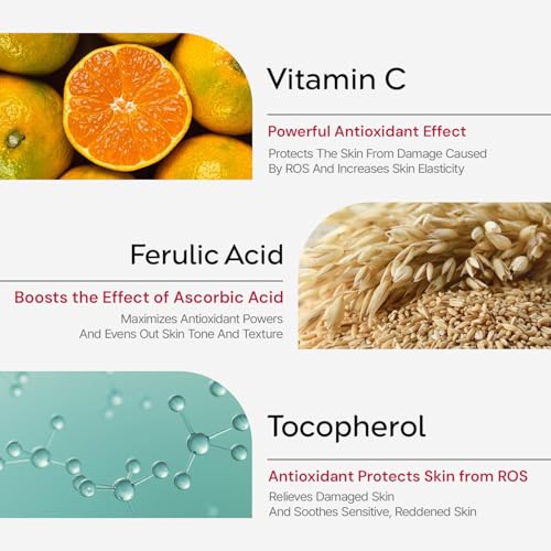 tHermoCEUTICAL Optimum 20C Serum - Pure Vitamin C Serum Enrichment, Radiance Boost, Even Skin Tone, Enhances Elasticity, Luminosity, Rapid Absorption, Irritation-Free, 1.05 fl. oz