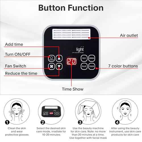 Red-Light-Therapy-for-Face, 7 Color Light Therapy LED Face Mask SPA Equipment