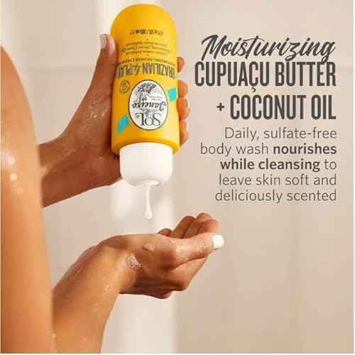 SOL DE JANEIRO Brazilian Play Moisturizing Shower Cream-Gel Body Wash - Premium Body Cleanser - Hydrating for Soft Skin