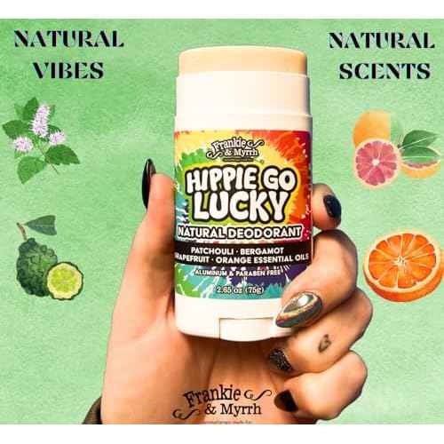 Frankie & Myrrh 3 pack Hippie Go Lucky Natural Deodorant
