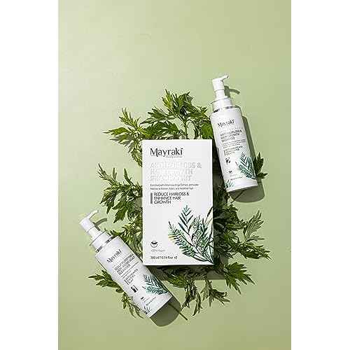 Mayraki Anti Hair Loss & Volumizing Shampoo Kit for Color-Treated Hair |Clarifying Growth Shampoo For Fuller, Thicker Hair | 300 ml | 10.14 fl.oz x2