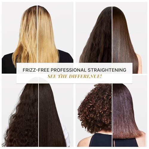 FASHION GOLD, Keratin Hair Treatment, 6 USES per Bottle, Keratina para Alisar el Pelo, Alisado Brasile?o Keratina Permanente, Alisados Organicos SIN FORMOL, Nanoplastia, 300 grs