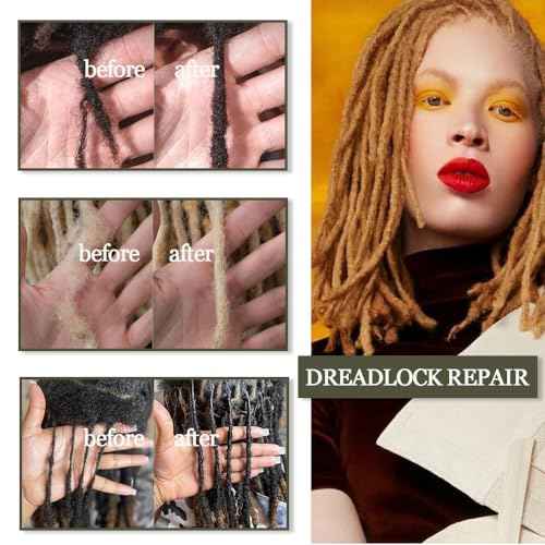 Afro Kinky Bulk Human Hair For Dreadlock Extensions Repair Locs,Twist Braiding, 100% Human Braiding Hair £¬30Grams each bundles Total (8Inch 6Bundles/Pack #30)