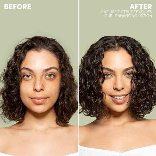 Mizani True Textures Curl Enhancing Leave In Conditioner - Moisturizing Curl Cream, Smooths and Adds Hair Shine, With Coconut Oil, For Natural & Curly Hair