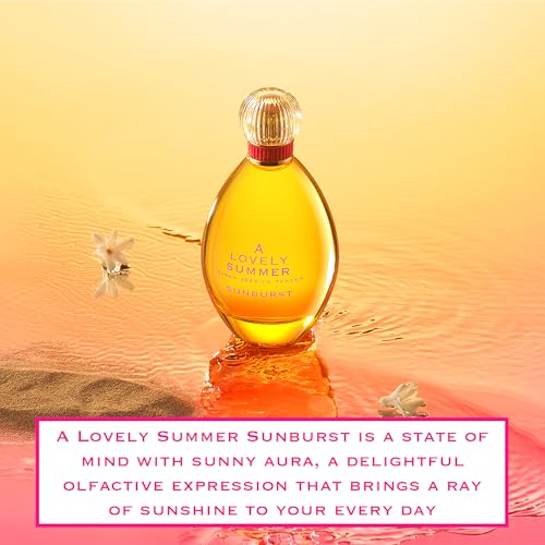 SJP Sarah Jessica Parker A Lovely Summer Sunburst Eau de Parfum 100ml Spray, Bright and Uplifting Female Perfume, Long-Lasting Fragrance For Women - Genuine Perfume for Women