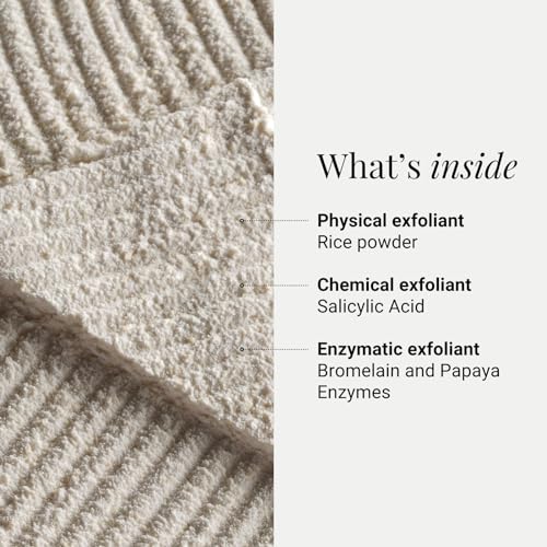 G.M. COLLIN Active Exfoliant Powder | Exfoliating Face Cleanser with Salicylic Acid and Papaya Enzyme | Gentle Daily Facial Scrub with Niacinamide