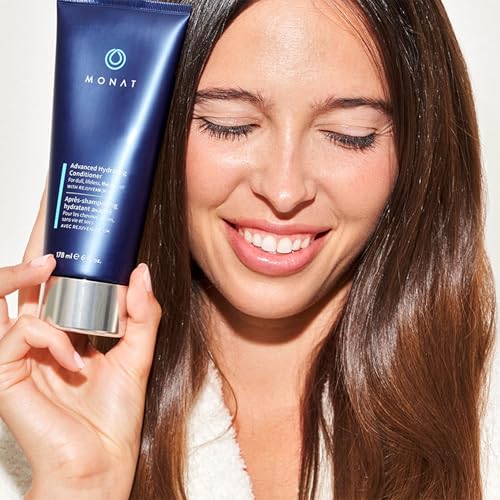 MONAT Advanced Hydrating Conditioner - Lightweight, Hyaluronic Acid-Infused Moisturizer for Fine to Medium Hair, Color-Safe, 178ml (6 fl. oz.)