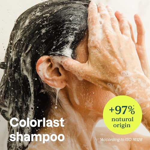 ATTITUDE Colorlast Hair Shampoo, EWG Verified, For Color Treated Hair, Protects Color, Naturally Derived Ingredients, Vegan and Plant Based, Avocado Oil and Pomegranate, 473 mL (Pack of 6)
