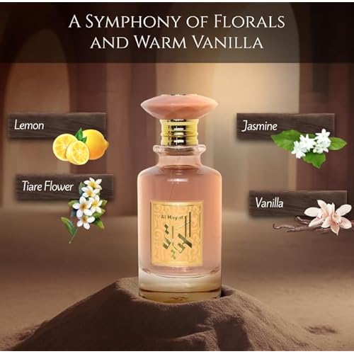 Prince Parfums Dubai ? Al Hayat ? 3.4 Ounces ? Radiant Women¡¯s Eau de Parfum ? Fruity Florals with Jasmine & Amber ? Essence of Life, Femininity & Beauty