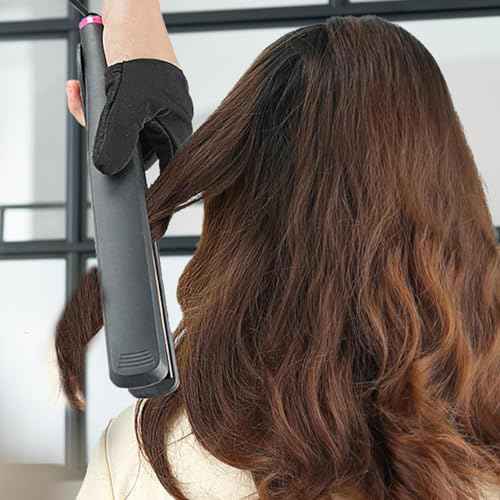 Hair Dye 3 Finger Heat Protector | Hair Styling Gloves Heat Resistant,Professional 3 Finger Protection