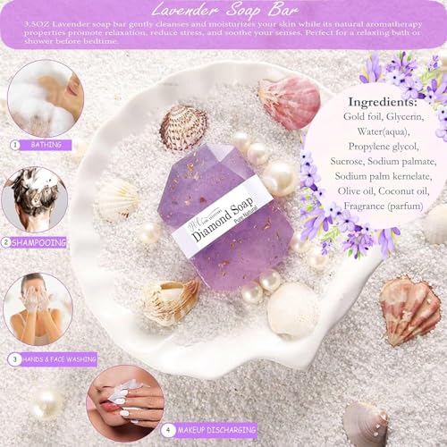 Lavender Get Well Gifts for Women Feel Better Gifts Baskets for Women After Surgery Cancer Care Gifts for Friend Sick Chemo Care Package Encouraging Pamper Comfort Wellness Box For Her