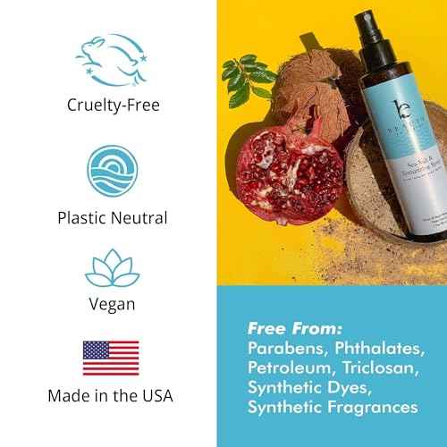 Beauty by Earth Sea Salt Spray for Textured Beach Waves & Volume - USA Made with Organic Ingredients, Texturing and Volumizing Spray for Fine Hair for Men & Women