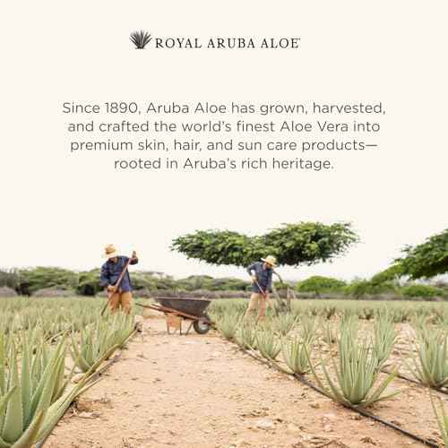 Royal Aruba Aloe Luxe Foot Cream - Nourishing and Hydrating Formula with Minty Scent - 6 Oz tube