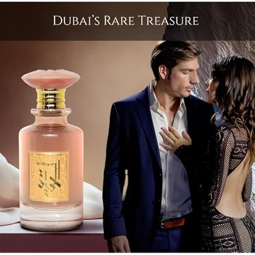 Prince Parfums Dubai ? Al Hayat ? 3.4 Ounces ? Radiant Women¡¯s Eau de Parfum ? Fruity Florals with Jasmine & Amber ? Essence of Life, Femininity & Beauty