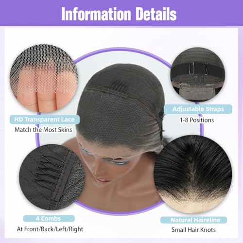 12 Inch Bob Wig Human Hair - Burgundy 13x4 HD Lace Front Wigs Human Hair for Black Women, 180% Density, Natural Hairline, Straight Short Glueless Wigs Human Hair Pre Plucked Pre Cut Bob