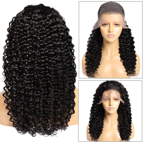 Lemoda Burmese Curly 13x4 Lace Front Human Hair Wigs Outlets Sale 200 Density 22Inch Deep Wave Curly 13x4 HD Transparent Lace Frontal Wigs Affordable and Reliable