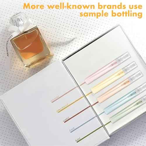 Mini Perfume Sample Bottles, 10 Pack 5 ml Plastic Small Perfume Spray Bottle, Fine Mist, Portable Perfume Travel Refillable Bottle, 2025 Upgraded atomizer sprayer for perfume, Clear