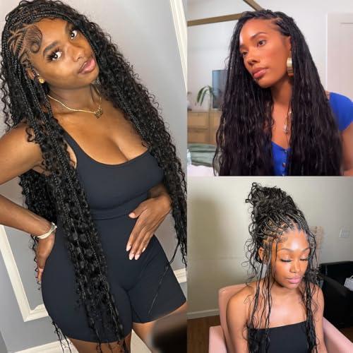 YWIGS Human Hair Braiding Hair for Boho Braids 100G Unprocessed Boho Body Wave Human Hair for Braiding NC 20inch
