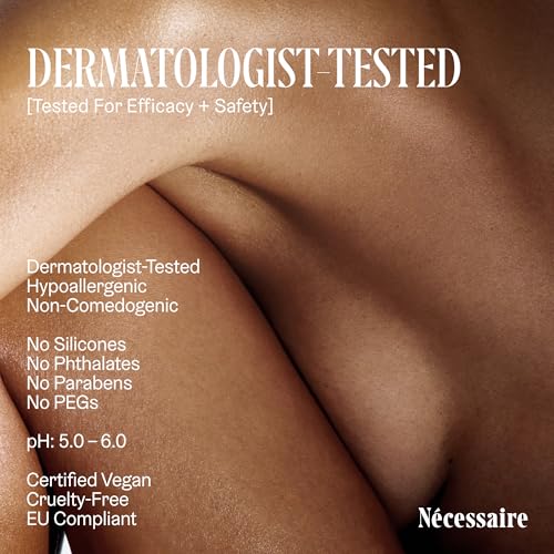 N?cessaire The Body Vitamin C Serum | Pure Vitamin C, Tranexamic Acid and Enzymes Treatment For Women + Men | Brightens + Evens Skin Tone | Dermatologist-Tested. Hypoallergenic (150 ml/5.1 oz)