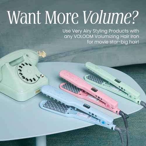 VOLOOM Very Airy Volumizing Hair Powder - Lightweight Volume & Styling Spray for Weightless Texture & Grip - Hair Volumizer Products for Roots with Aloe Leaf & Coconut Oil