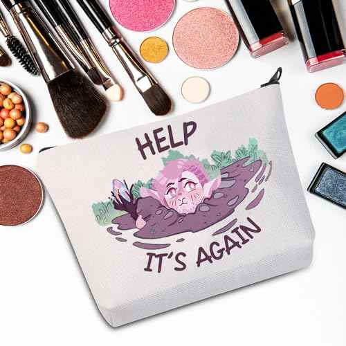 JNIAP Critical Characters Makeup Bag Caduceus Fans Gifts Help It's Again D & Dragons Zipper Bag (IT¡¯S AGAIN mb)