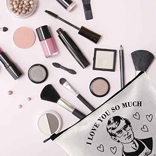 TSOTMO Horror Movie Gift Horror Inspired Gift Makeup Bag Gift True Crime Lover Gift for Mom Women(JUST EAT YOU)