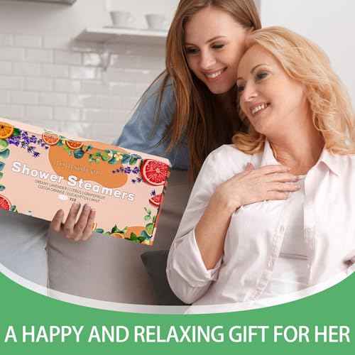 Birthday Gifts for Women 18 Pack Shower Steamers Aromatherapy Essential Oils, Birthday Gifts for Women, Her, Mom, Sisters, Best Friends, BFF, Wife, Luxury Relaxation Self Care Relief Relax