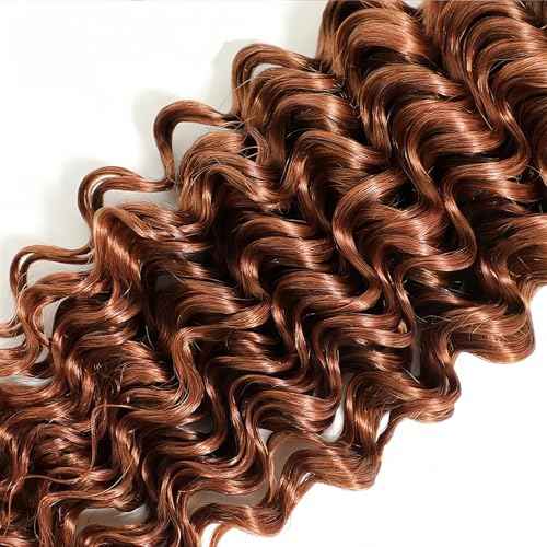 Light Brown Human Hair Bundles Body Wave 18 20 22 Inch Brazilian Virgin Hair Double Weft Wet and Wavy No Tangle Hair Extensions for Black Women 3 Bundles