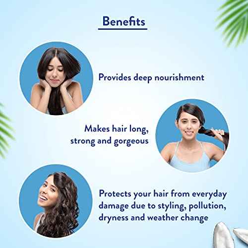 Parachute Advansed Gold Coconut Hair Oil with Vitamin E| Pure Coconut Oil| For Long, Strong & Nourished Hair| Indian Hair Oil | 13.5 Fl.oz.