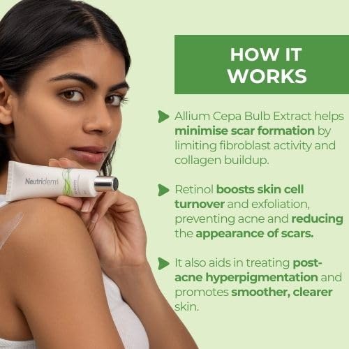 Neutriderm KS Cream ? Retinol Cream to Help Improve the Appearance of Scars, Marks and Uneven Skin Texture ? Vitamin E & Flower Oil Blend for Smoother, Healthier-Looking Skin ? 50g