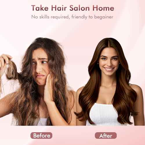 Blow Dryer Brush Hair Straightener: High Speed Hot Air Styler 110,000 RPM for Fast Drying Straightening Volumizing, One Step Volumizer with PTC Smoothing Comb Negative Ion for Silky Frizz-Free (Grey)
