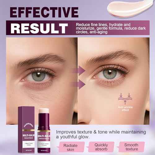 Cemenrete Calcium Multi Balm, Calcium Volume Multi Balm, Korean Collagen Moisturing Stick,Wrinkle Core Stick, Moisturizing Cream, Hydrating, Firming Skin, Suitable for Eyes, Neck, Face