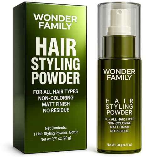 Hair Styling Powder ? Based Texture Powder Volumizer for Men & Women ? Lightweight Hair Dust for Hairline Lift & Matte Finish ? Texturizing Volume Play Level Enhancer, Non-Greasy Finishing Grip Dust