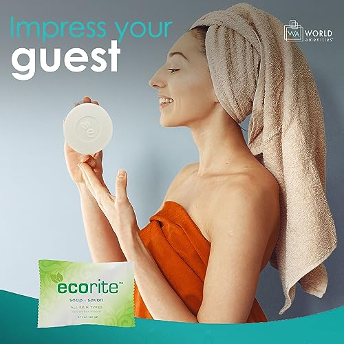Ecorite Body Bar 1oz/30gm (clear frosted sachet) Hotel Amenities, 288/case