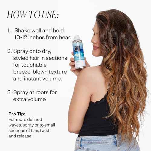 IGK BEACH CLUB Touchable Texture Spray | Hold + Volume + Lightweight | Vegan + Cruelty Free |