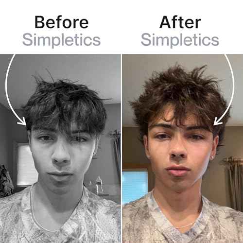 Simpletics Hair Clay for Men (Vanilla Scent) ? Natural 6 Ingredient Matte Styling Clay with Beeswax & Coconut Oil ? Strong Hold, Water Based, Non-Greasy ? Adds Texture & Volume ? 2oz