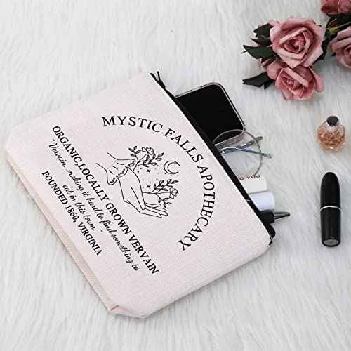 G2TUP Vampire TV Show Inspired Gift Vampire B-rothers Makeup Bag TV Fans Cosmetic Bag Vampire Merch Fans Fandom