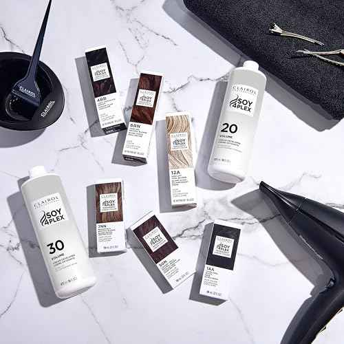 Clairol Professional Permanent Cream Hair Color | Blonde, Brown, Black, & Red-Violet Shades for 100% Gray Coverage | Deep Conditioning & Fade Resistant Results