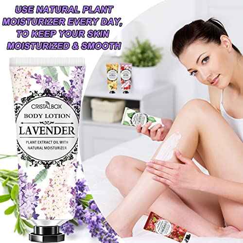 36 Pack Lotion for Dry Skin,Body Lotion for Women and Men,Stocking Stuffers for Women,Christmas Gifts Teacher Gifts,Bridesmaid Gifts,Natural Plant Scented Travel Size Lotion Bulk Body Moisturizers