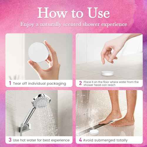 2SET 40PCS Shower Steamers Aromatherapy for Women or Men, 10 Scents Organic Shower Bombs, Relaxation with Organic Essential Oils, Birthday Self Care Gift for Women£¨80 PCS£©