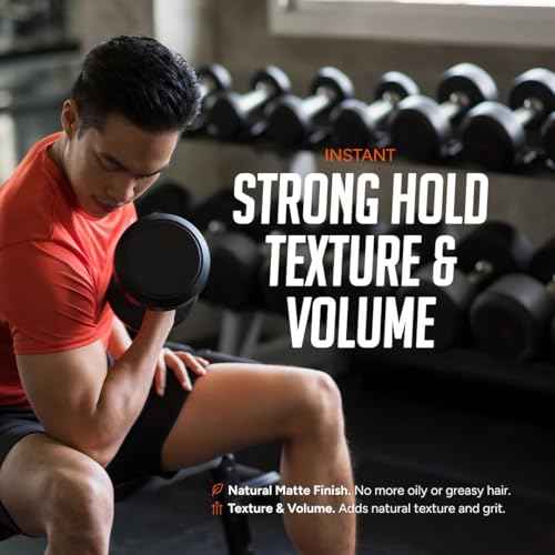 Kami Hair Texture Powder for Men - Strong Hold & Volume Powder - Texturizing Hair Product for Men¡¯s Styling, Matte Finish, All-Day Hold for Thick Hair