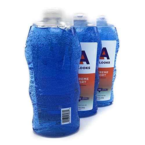 L.A. LOOKS SPORT XTRME HLD GEL 20 OZ (Pack of 3)