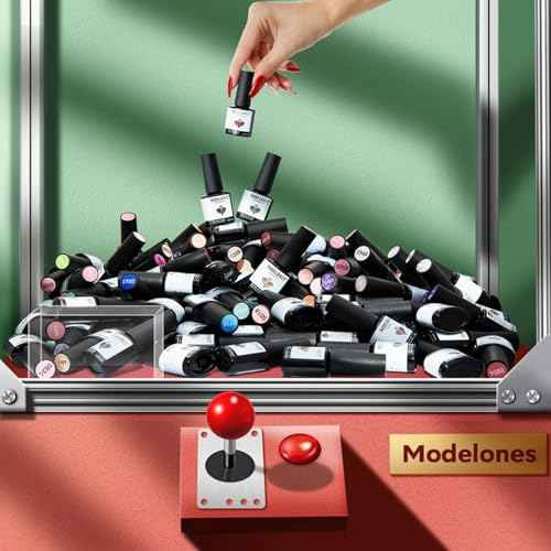 modelones 40 Pcs Gel Nail Polish Set, 36 Colors Winter Orange Yellow Red Nude Brown White Black Gel Nail Polish Kit with Base Coat& Matte Glitter Glossy Top Coat DIY LED Christmas Manicure Gift