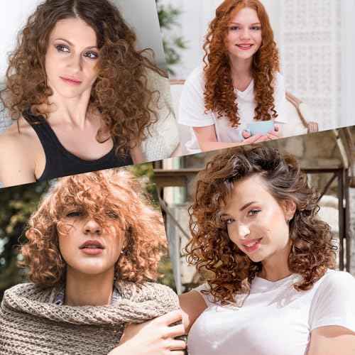 30PCS Perm Rollers,Purple Perm Rods for Black Women Bangs, Small Perm Rods DIY Hair Tools, Used to Create Different Types of Hairstyles at Home and Salon, Such as Curly and Wavy Hair